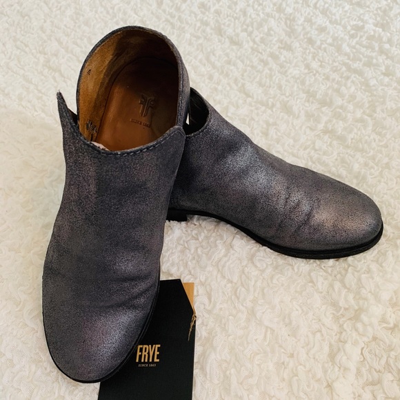 Frye Silver Booties - Picture 5 of 8